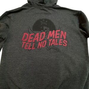 Disney Pirates Of The Caribbean Hoodie Dead Men Tell No Tales Unisex Small